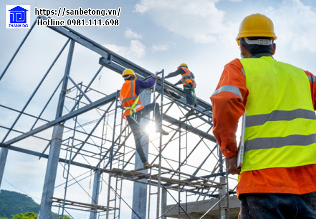 Bê tông An Gia Bình là đơn vị thi công nhà khung thép với chi phí hợp lý