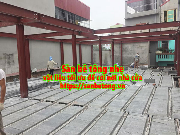 Sàn bê tông nhẹ – bê tông siêu nhẹ vật liệu tối ưu để cơi nới nhà cửa