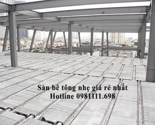 Bê Tông An Gia Bình có giá sàn panel nhẹ - sàn bê tông siêu nhẹ rẻ và ưu đãi nhất