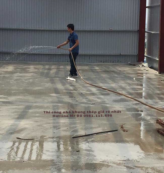Sàn bê tông nhẹ thi công nhanh - giá thành giảm