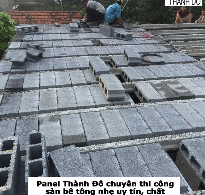 Sàn bê tông nhẹ được sử dụng nhiều trong xây dựng công nghiệp và dân dụng