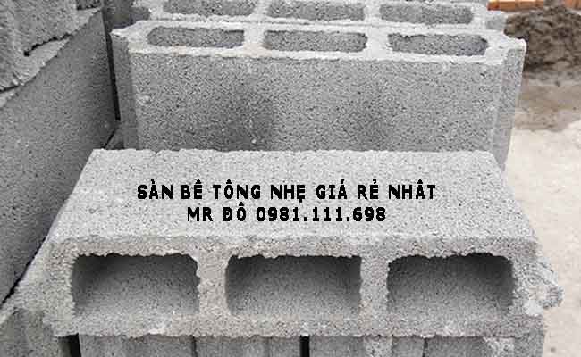 Gạch bê tông nhẹ Block có khả năng cách âm, chống nóng, chống nồm và điều hòa không khí tốt