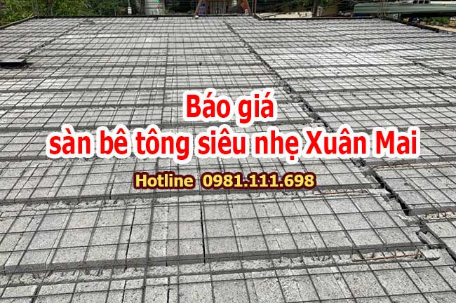 Giá sàn bê tông nhẹ – sàn panel nhẹ lắp ghép mới nhất năm 2024