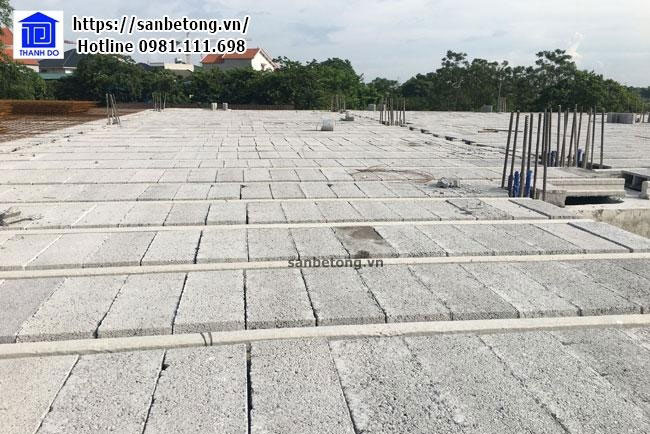 Công trình sàn bê tông nhẹ An Gia Bình do Bê Tông An Gia Bình thi công tại Văn Giang - Hưng Yên