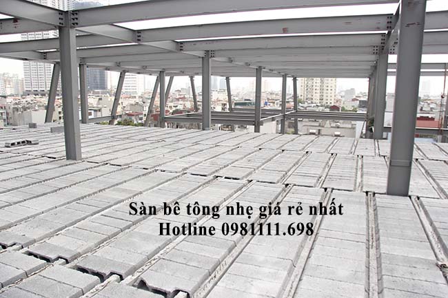 Bê Tông An Gia Bình có giá sàn panel nhẹ - sàn bê tông siêu nhẹ rẻ và ưu đãi nhất