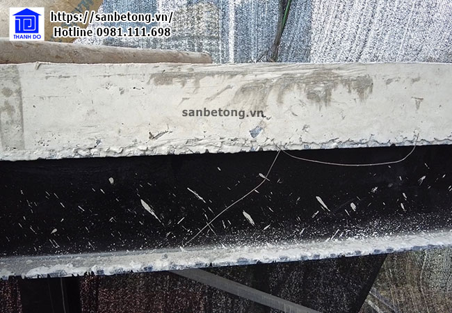 Sàn bê tông Deckinh sau khi hoàn thiện