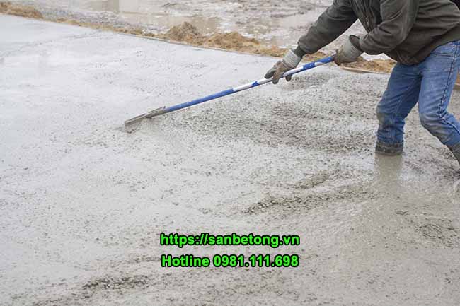 Bê tông được sử dụng phổ biết trong xây dựng