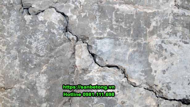 Sửa chữa các vết nứt bê tông