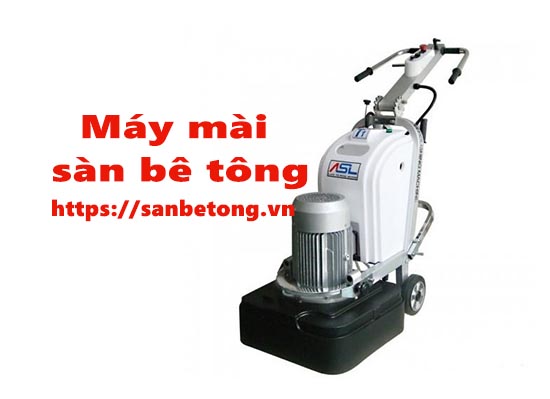 Máy mài sàn bê tông trong xây dựng