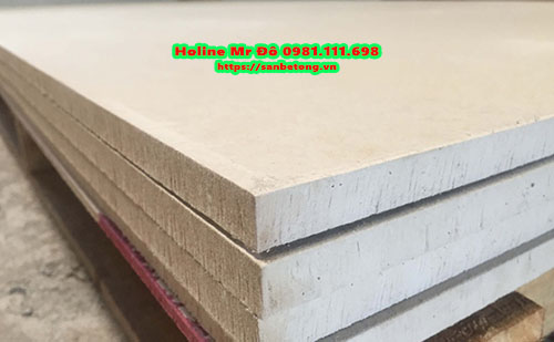 Cận cảnh Tấm sàn Cemboard