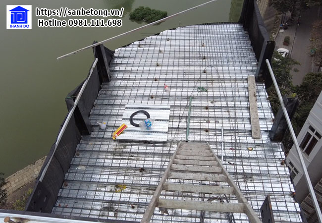 Cấu tạo sàn bê tông Deck khá đơn giản