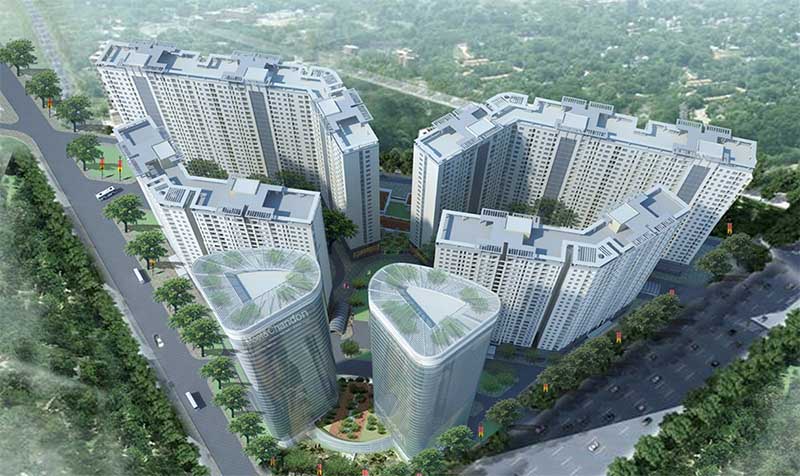 Một công trình sử dụng panel bê tông đúc sẵn