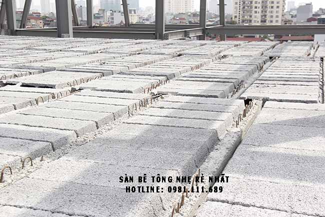 Cận cảnh Sàn bê tông siêu nhẹ