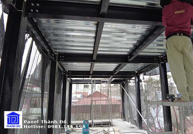 Hệ Sàn bê tông Deck và khung thép tiền chế được nhiều nhà trên phố ưa chuộng