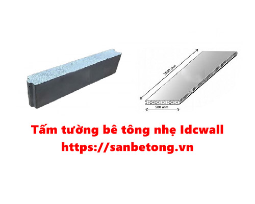 Tấm tường bê tông nhẹ Idcwall