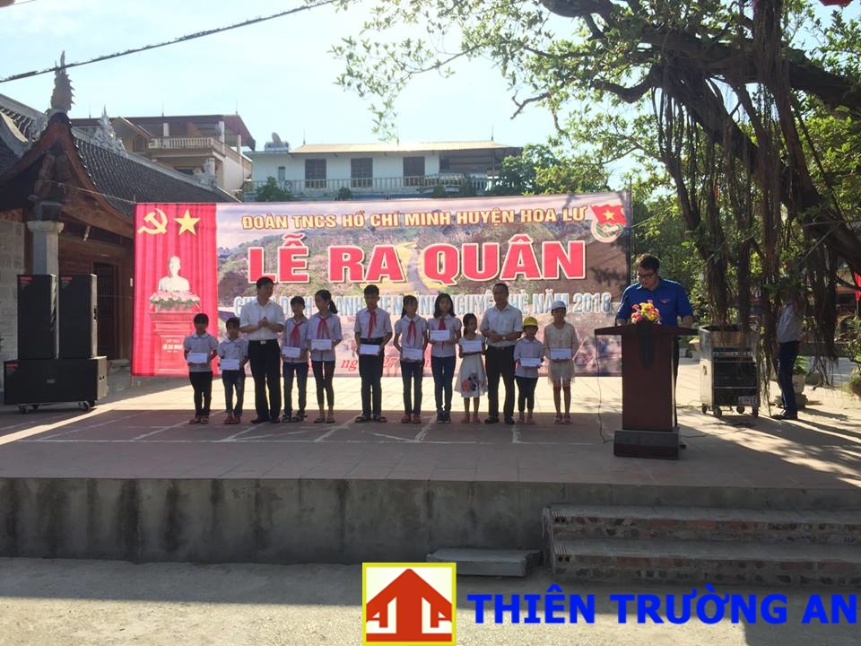 Bê tông Thiên Trường An đồng hành cùng học sinh nghèo vượt khó