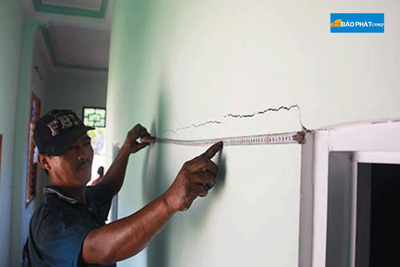 Bí quyết khắc phục tường bị nứt mà bạn chưa biết