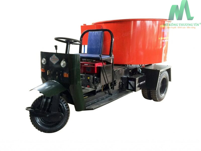 Xe bê tông tươi cưỡng bức