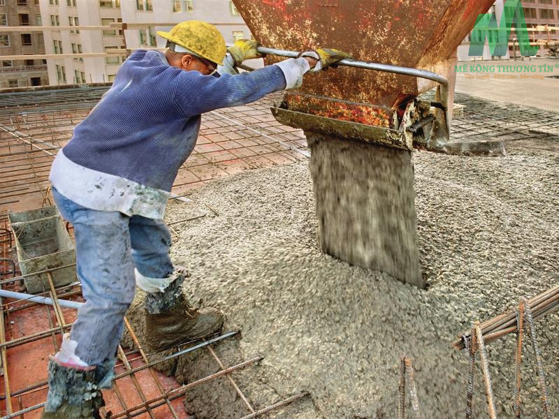 Đổ bê tông tươi cần thực hiện đúng kỹ thuật