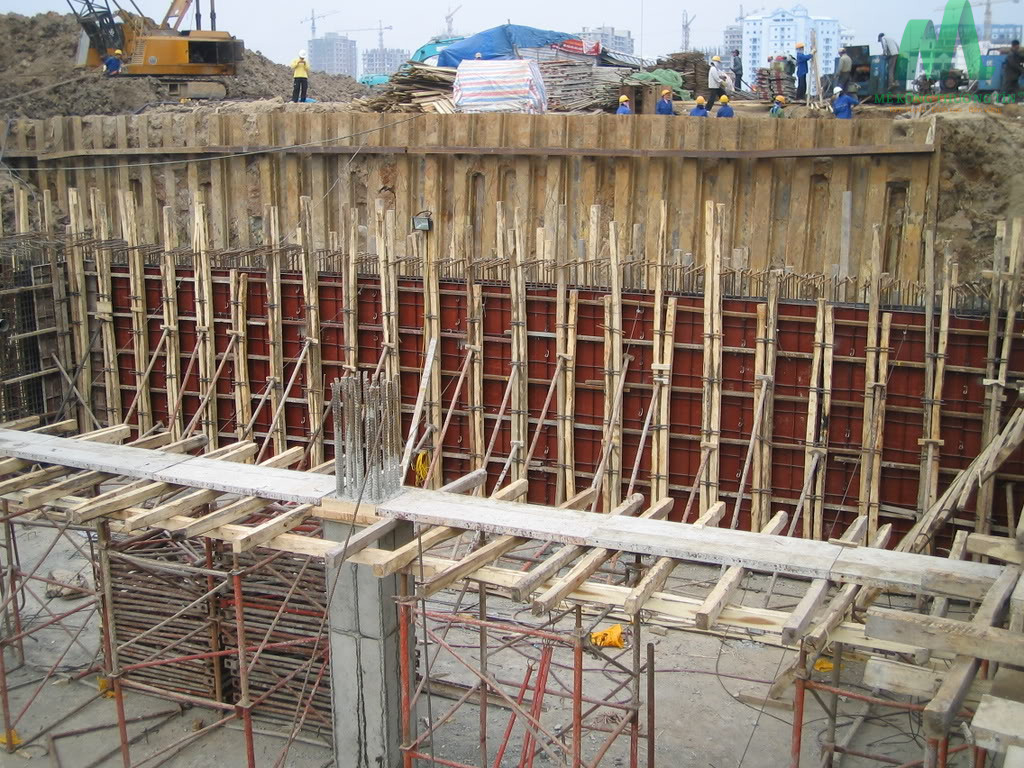báo giá thi công cốp pha