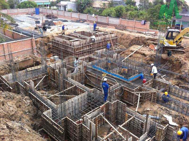 Để đẩy nhanh quá trình tháo cốt pha nên dùng xi măng và chất phụ gia phù hợp