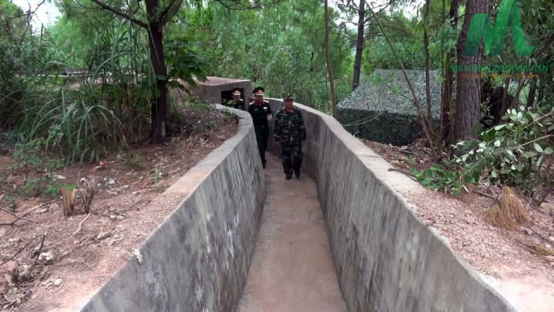 Bê tông tự phục hồi được ứng dụng vào công trình quốc phòng