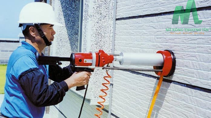 Ứng dụng cách khoan rút lõi bê tông trong lắp đặt hệ thống kỹ thuật
