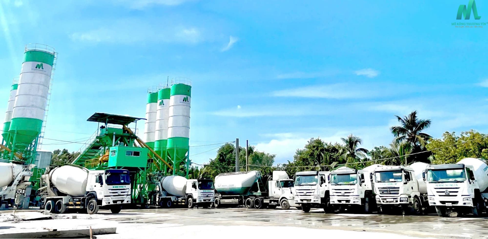 Mê Kông Thương Tín cung cấp bê tông chất lượng cho công trình xây dựng