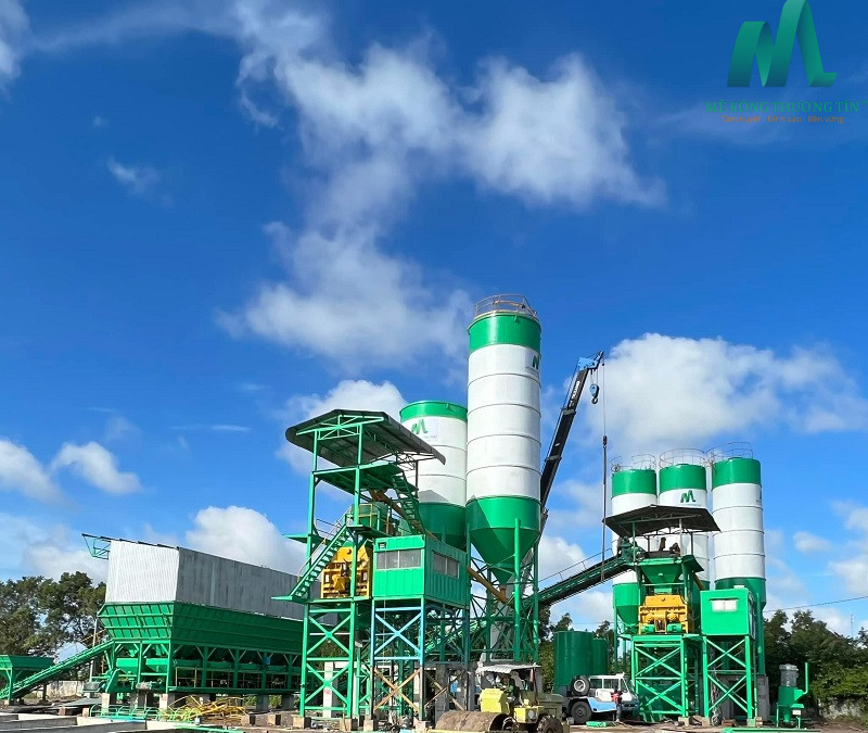 Cập nhật báo giá trạm trộn bê tông tươi mới nhất tại Mê Kông Thương Tín