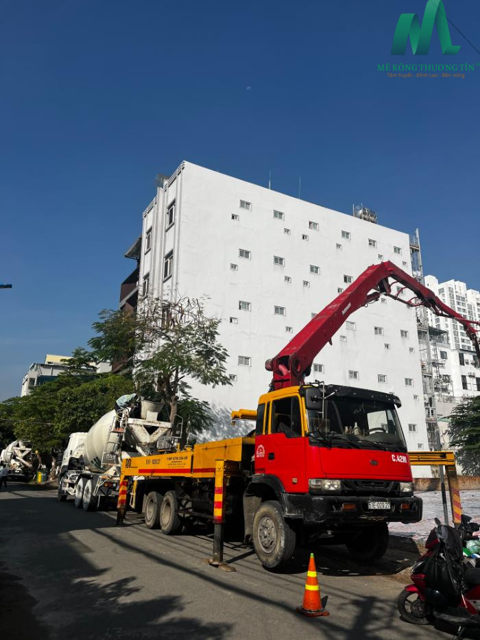 Mê Kông Thương Tín - đơn vị cung cấp dịch vụ bơm bê tông uy tín