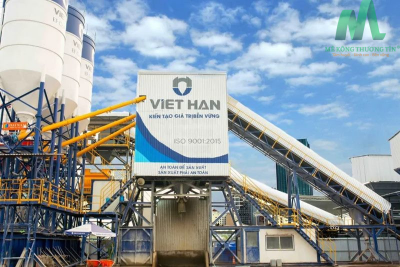 Bê tông tươi Việt Hàn là sản phẩm của công ty Việt Hàn - thương hiệu Việt Nam