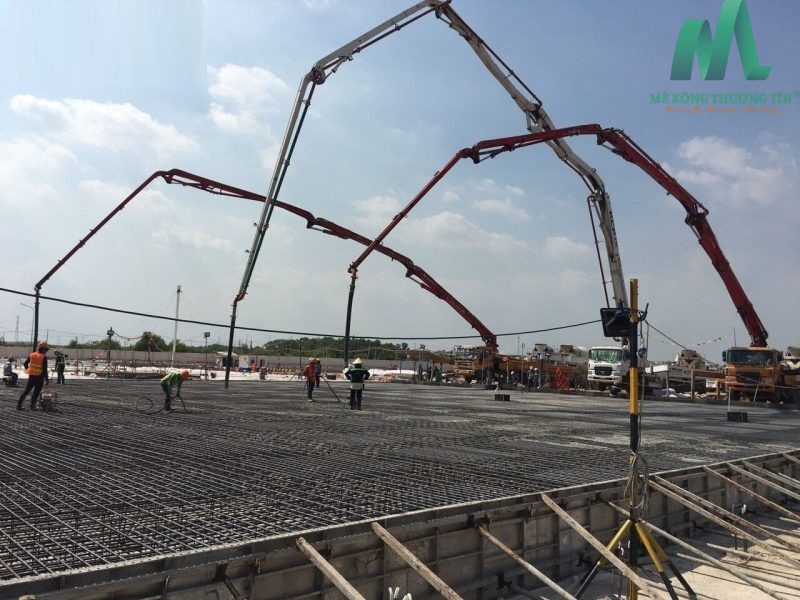 Mê Kông Thương Tín cung cấp bê tông tươi đúng chuẩn kỹ thuật, giá hợp lý