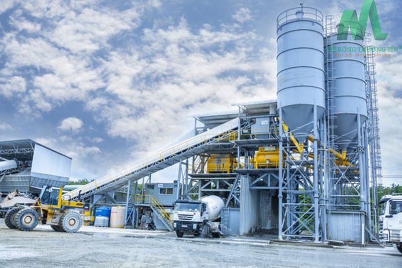 Các trạm trộn của bê tông tươi Tasago đều hoạt động công suất lớn