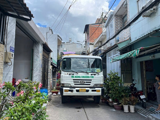 Mê Kông Thương Tín phục vụ mọi công trình kể cả trong ngõ ngách