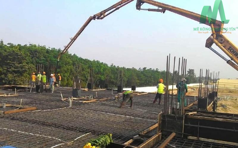 Mác bê tông tươi được ứng dụng rất nhiều trong các công trình xây dựng lớn nhỏ