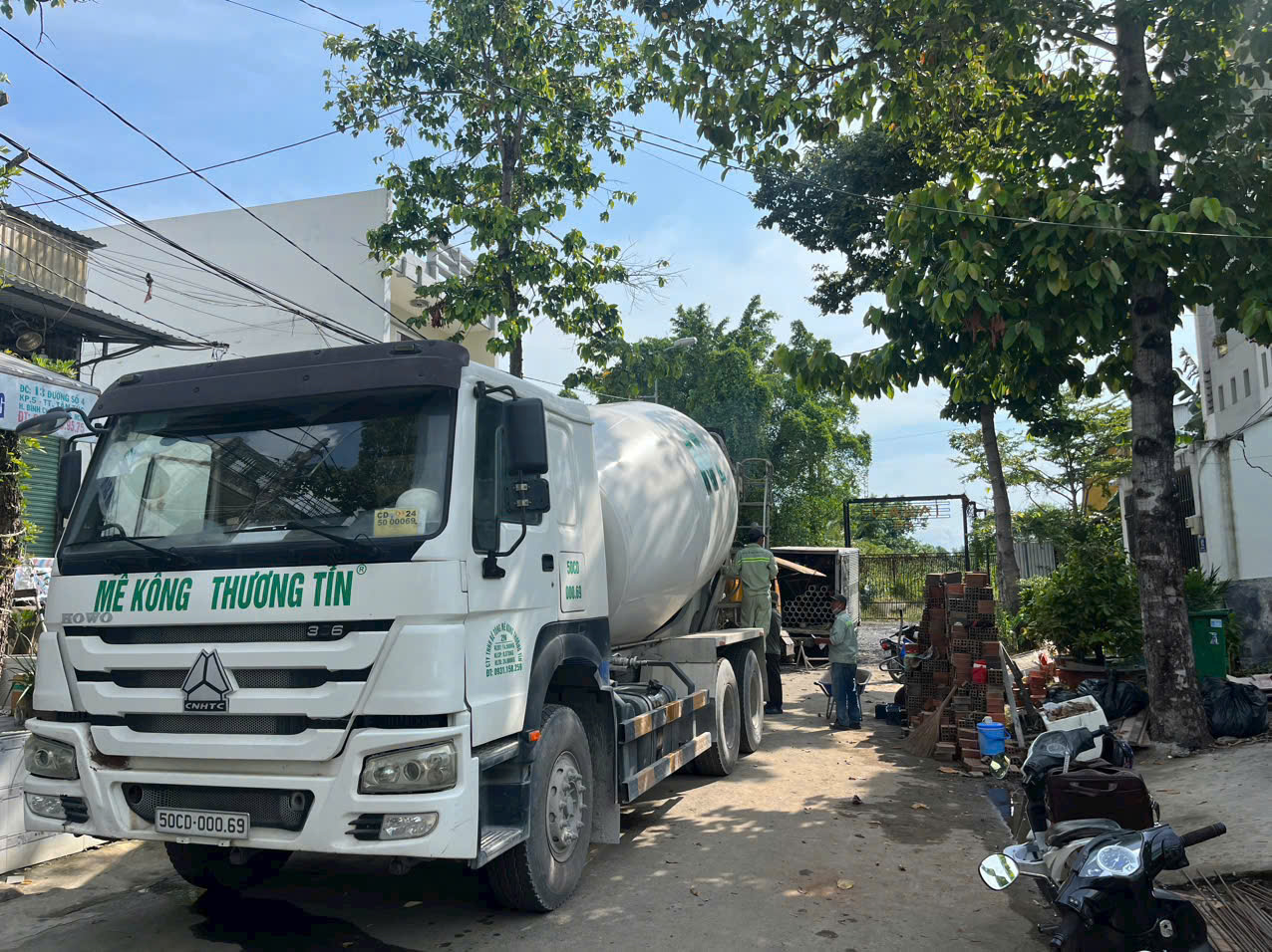Mê Kông Thương Tín là đơn vị cung cấp dịch vụ bê tông tươi Bình Chánh uy tín