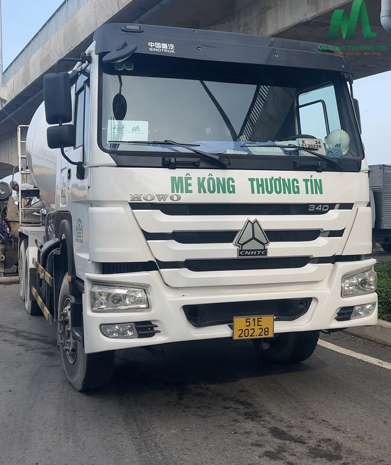 Công trình vững bền cùng bê tông tươi Mê Kông Thương Tín