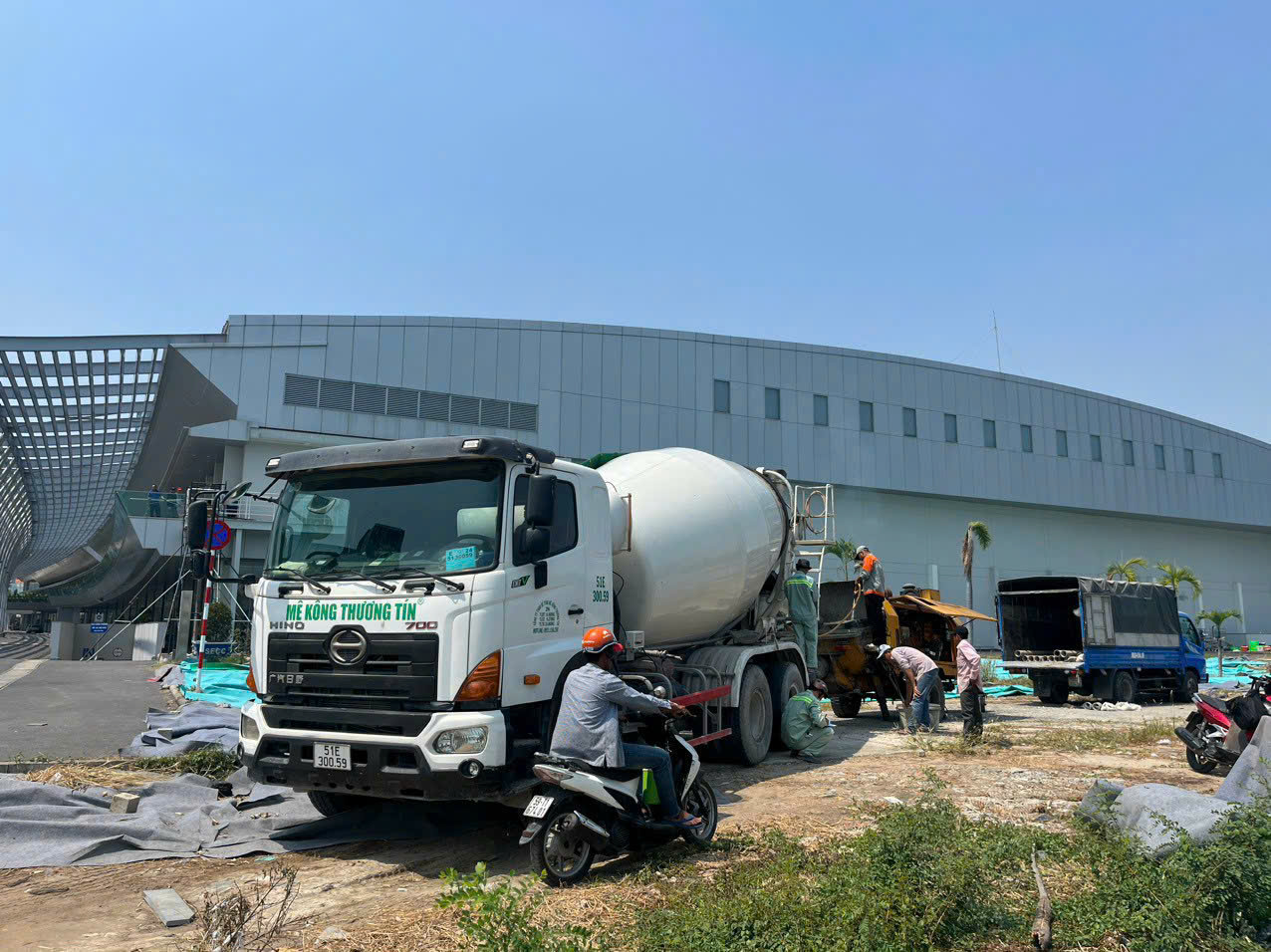 Bê tông tươi Mê Kông Thương Tín đáp ứng tốt tất cả các loại công trình