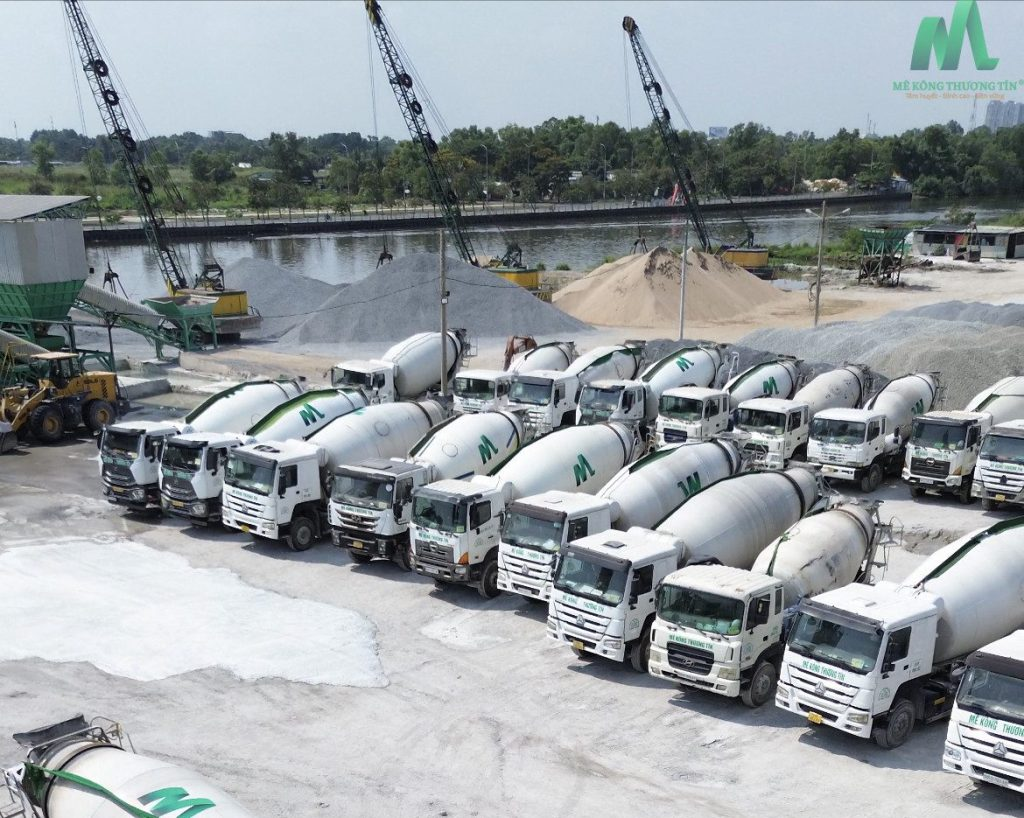 Nhà máy bê tông tươi hiện đại của Mê Kông Thương Tín tại TP.HCM