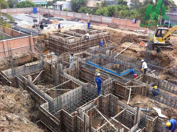 Cốp pha móng giúp tạo nên nền móng vững chắc của bê tông