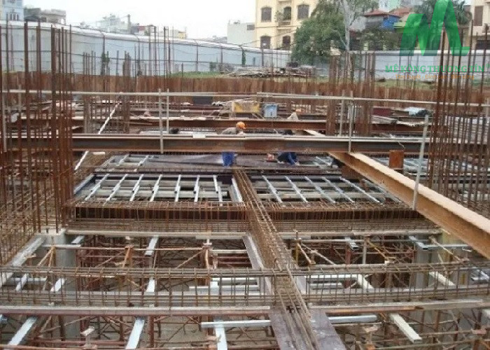 trình tự lắp dựng ván khuôn dầm sàn