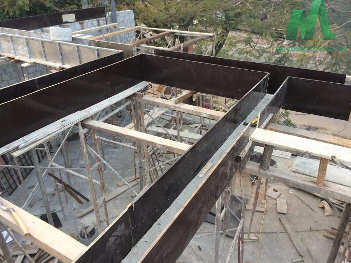 Ván khuôn dầm sàn đóng vai trò quan trọng cho công trình