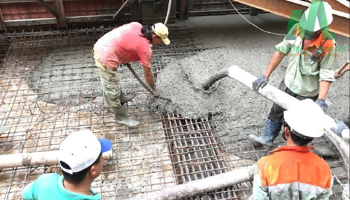 Đổ bê tông cần có kỹ thuật