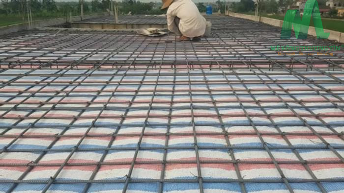 Kỹ thuật đan sắt đổ mái 2 lớp và thông tin chi tiết