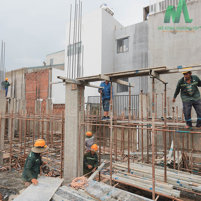 bản vẽ biện pháp thi công ván khuôn dầm sàn
