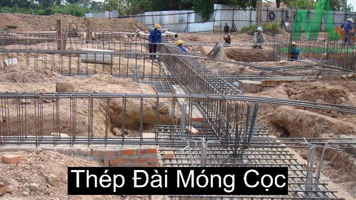 Thép đài móng cọc