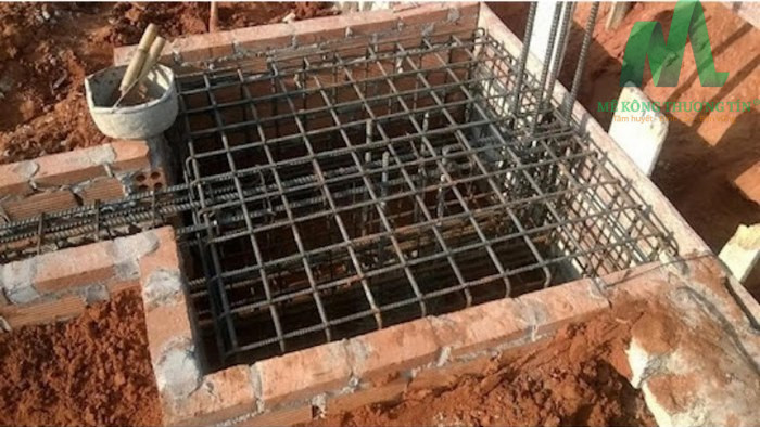  Thép đài móng cọc