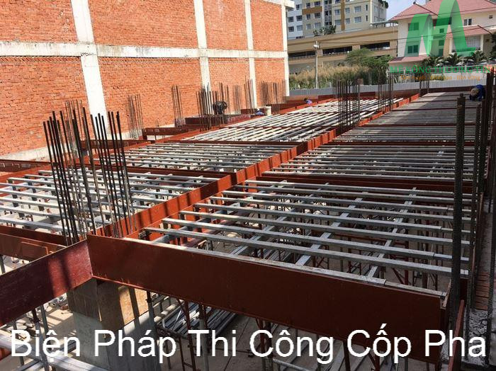 Biện Pháp Thi Công Cốp Pha Đúng Kỹ Thuật Trong Xây Dựng