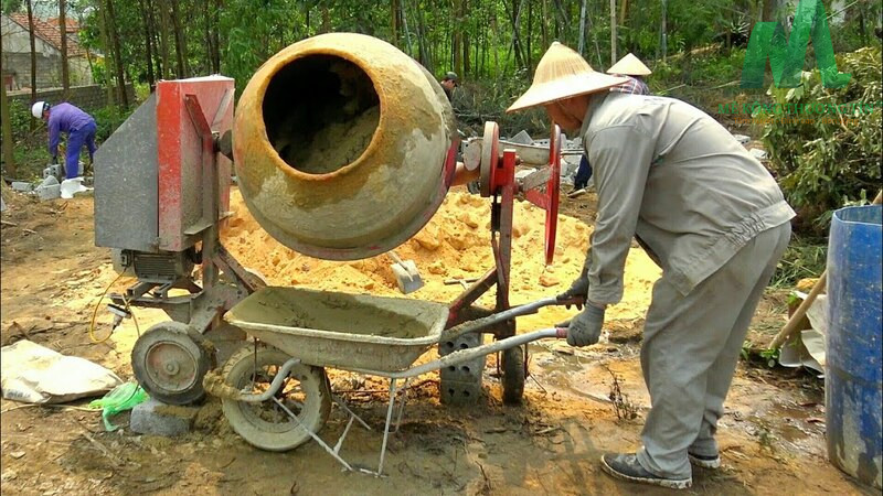 Máy trộn bê tông tươi có mấy loại, giá bán bao nhiêu tiền?