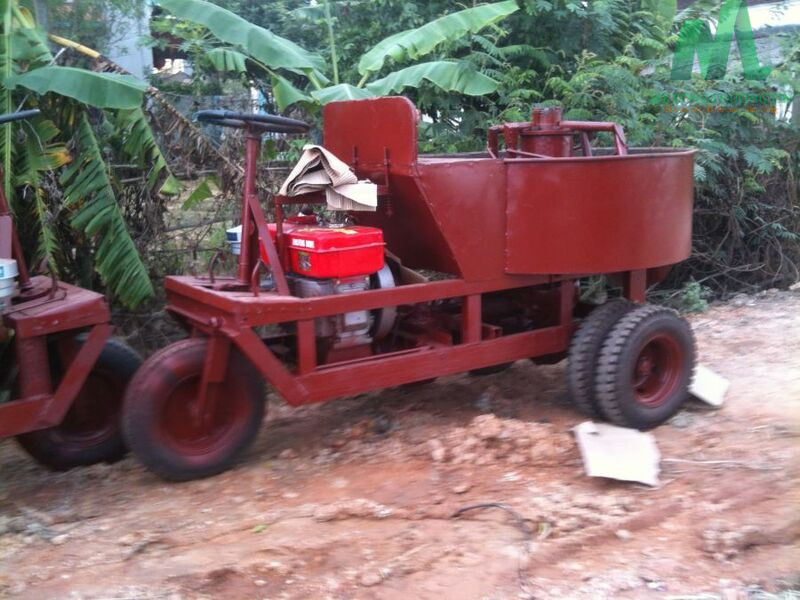 Dung tích của máy trộn bê tông tươi rất đa dạng